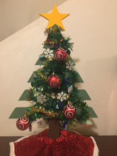 Painted Wooden Christmas Tree