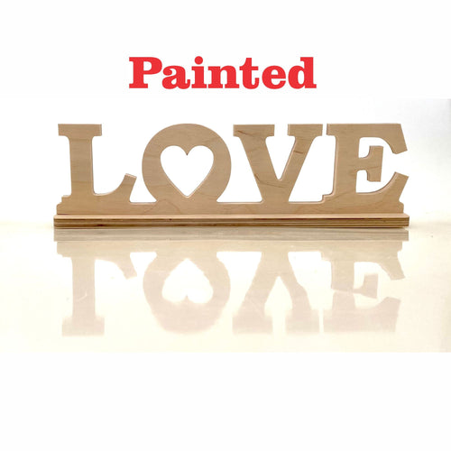 Painted Letters | Love Letters Painted | Standing Letters